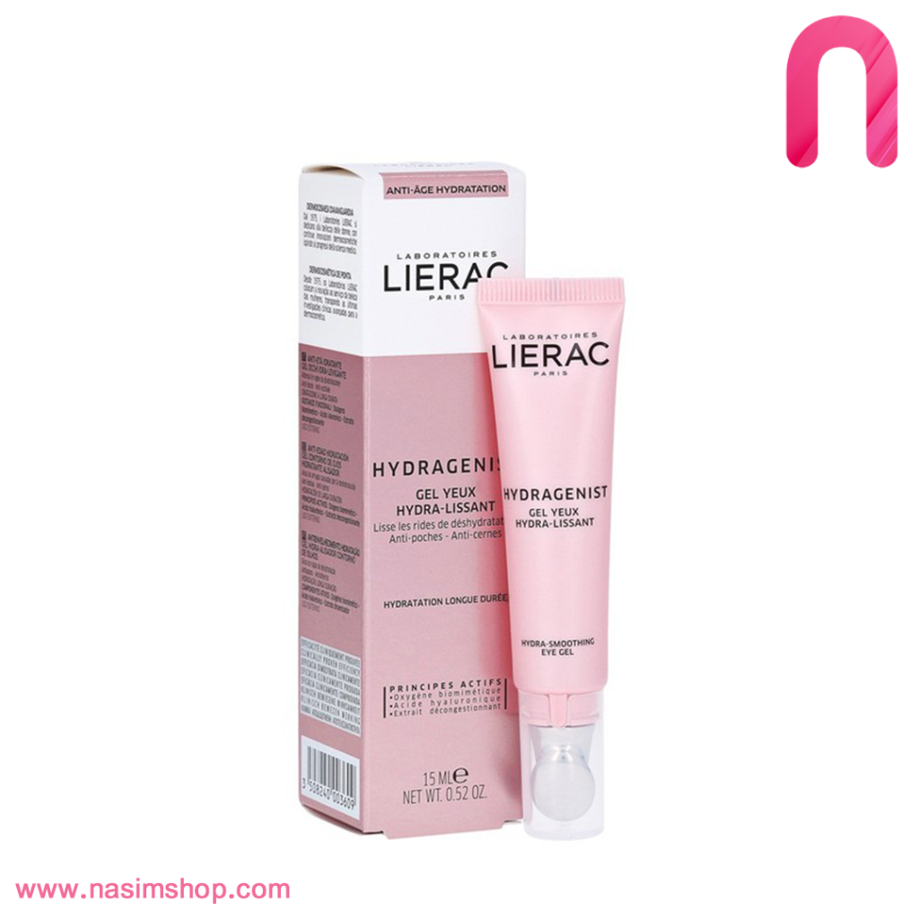 ژل آبرسان و اکسیژن ساز دور چشم لیراک مدل lierac hydragenist
