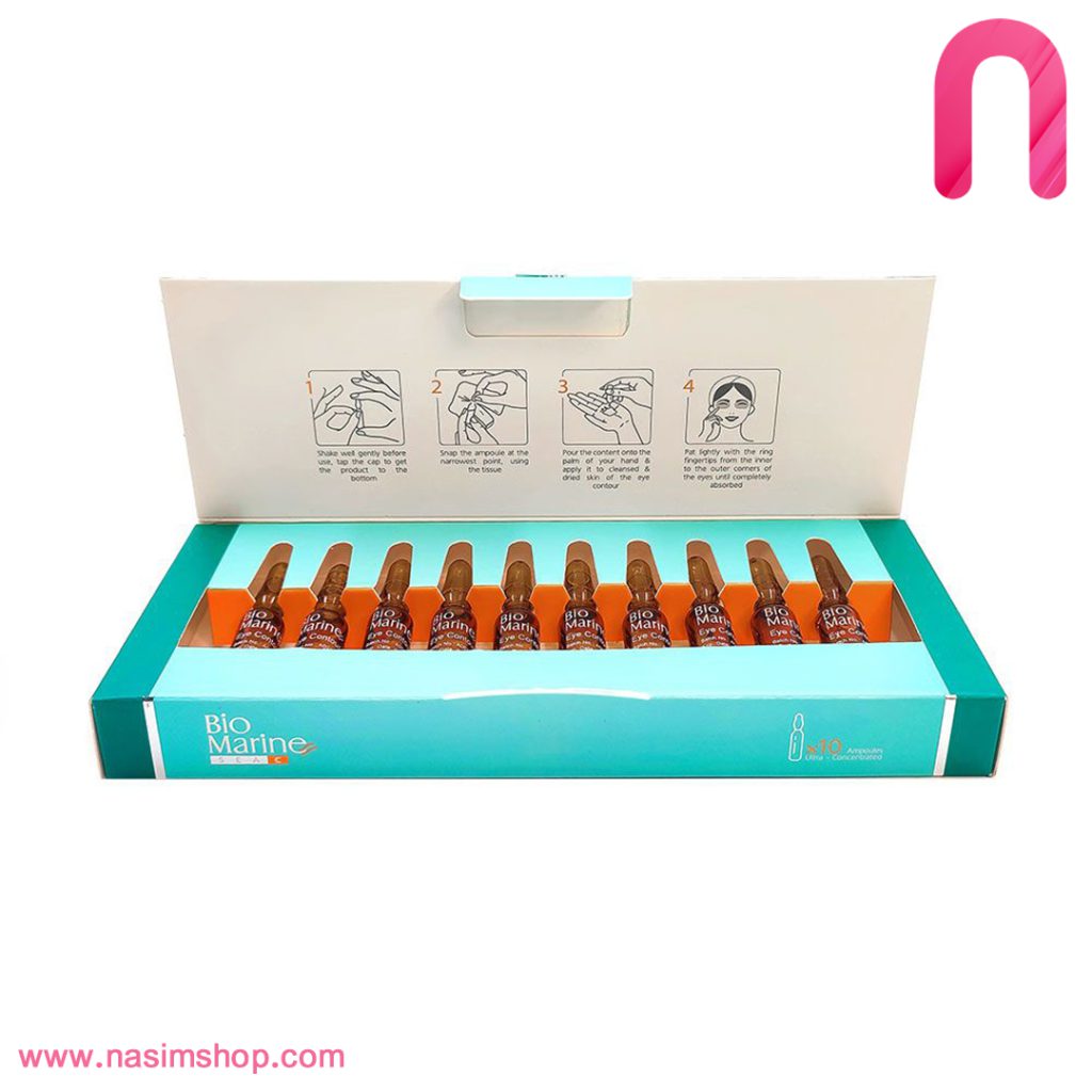 پک محلول ضد لک و ضد چروک صورت،گردن و دکلته بایومارین BIOMARINE 2
