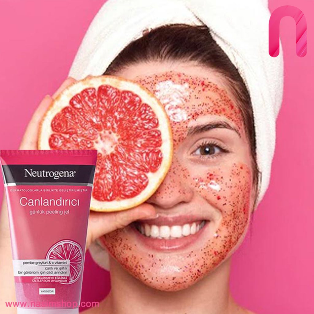 ژل اسکراب گریپ فروت نوتروژینا Refreshingly Clear Daily grapefruit0