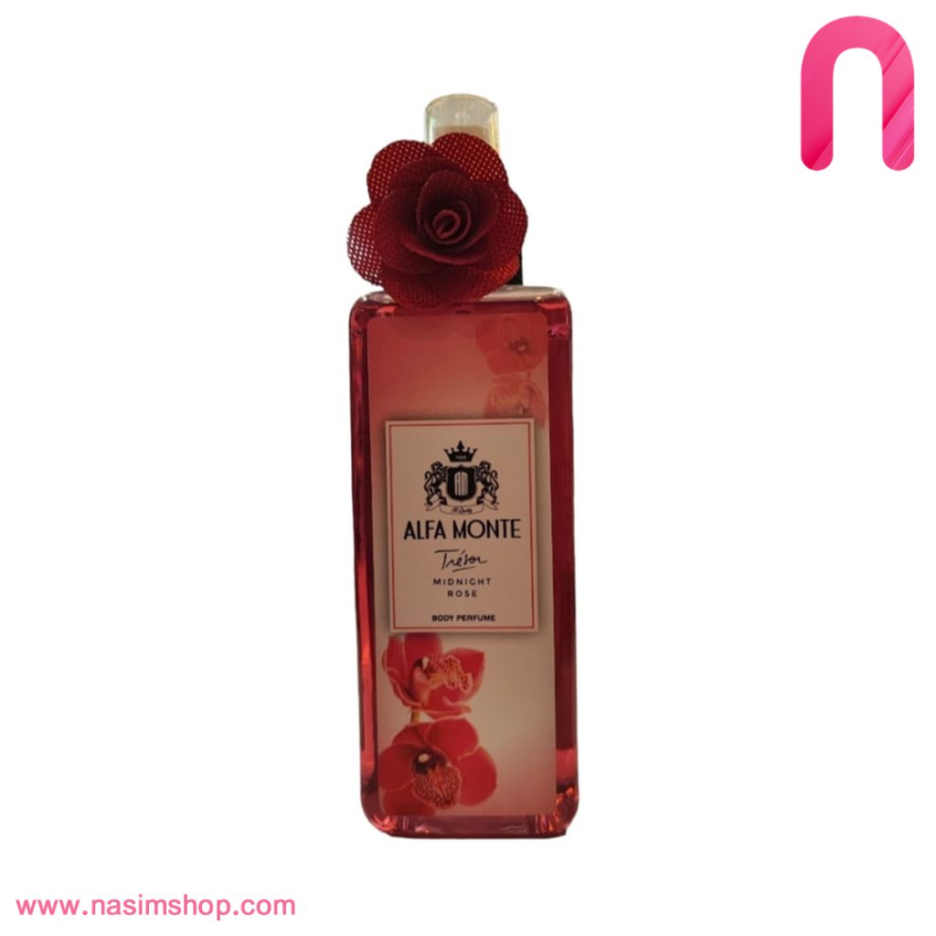 بادی اسپلش آلفا مونته مدل MIDNIGHT ROSE حجم 250 میل