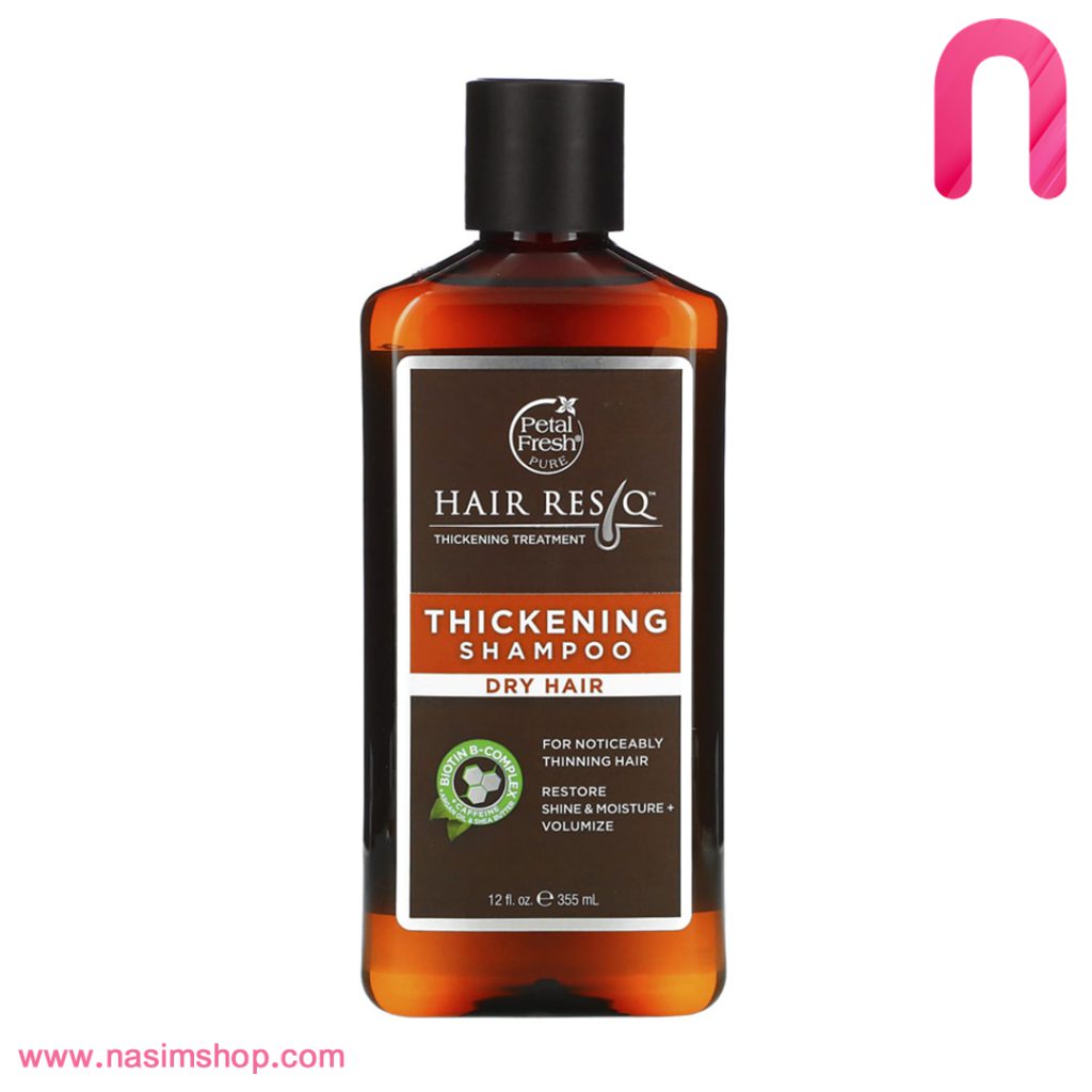 شامپو تقویت کننده و ضخیم کننده موهای خشک پتال فرش Petal Fresh ResQ