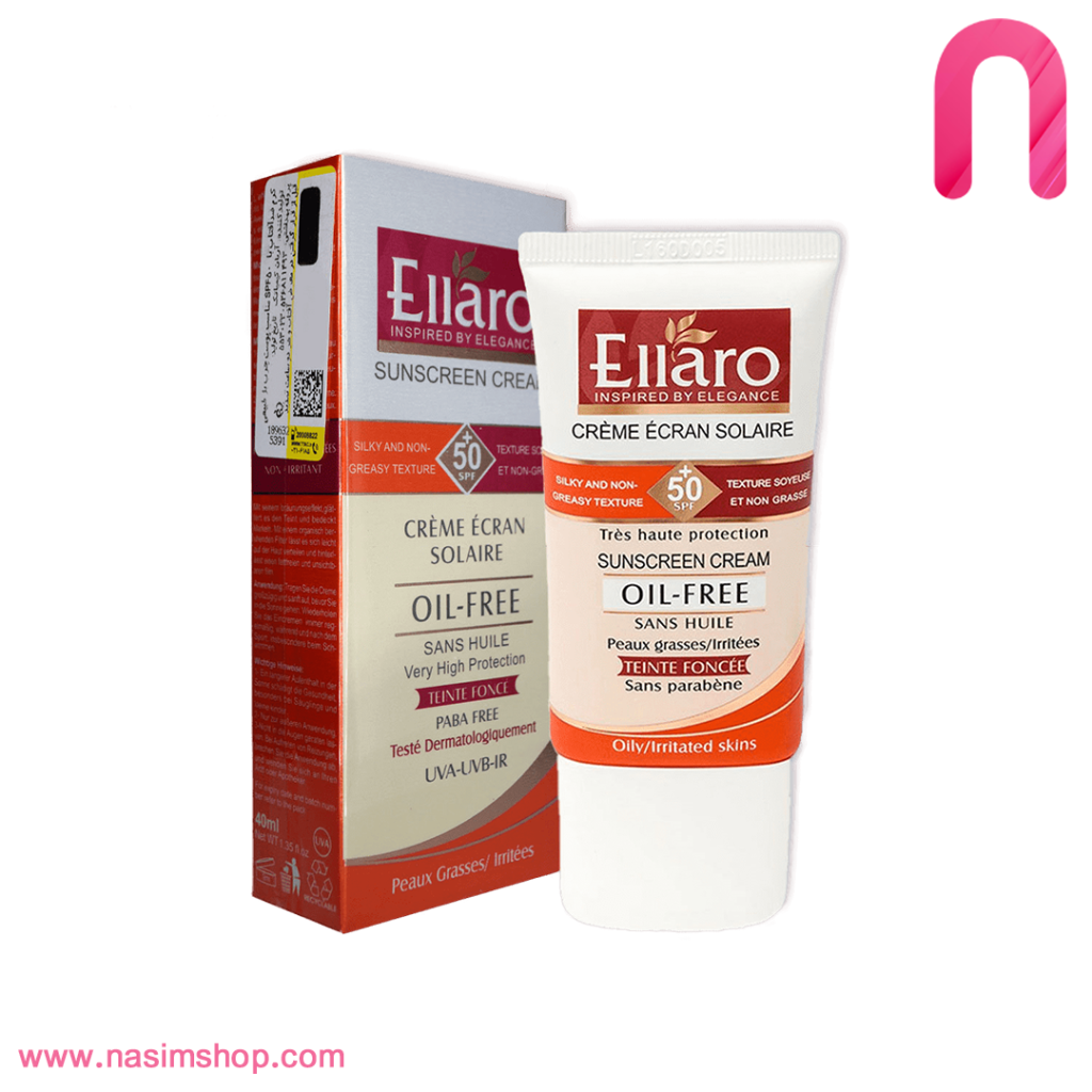 کرم ضد آفتاب فاقد چربی SPF 50 الارو