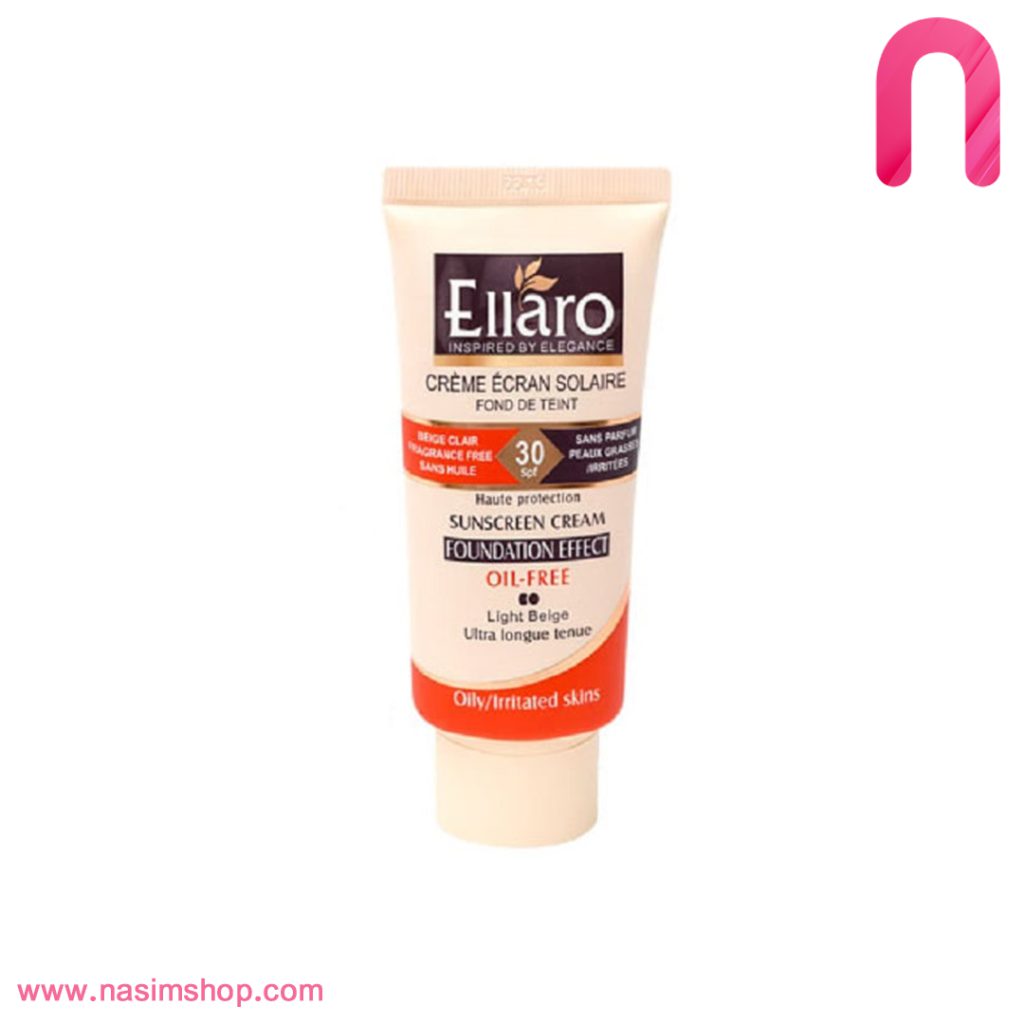 کرم ضد آفتاب کرم پودری فاقد چربی SPF 30 الارو2