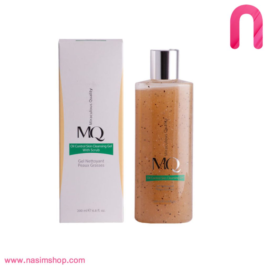ژل اسکراب کنترل کننده چربی ام کیو