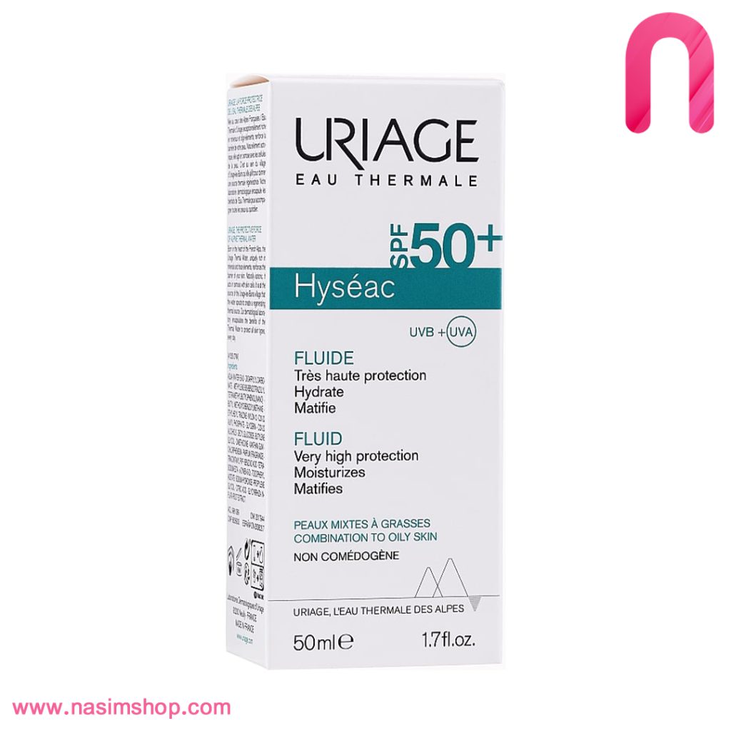 ضدآفتاب پوست چرب هیسه آک اوریاژ spf50