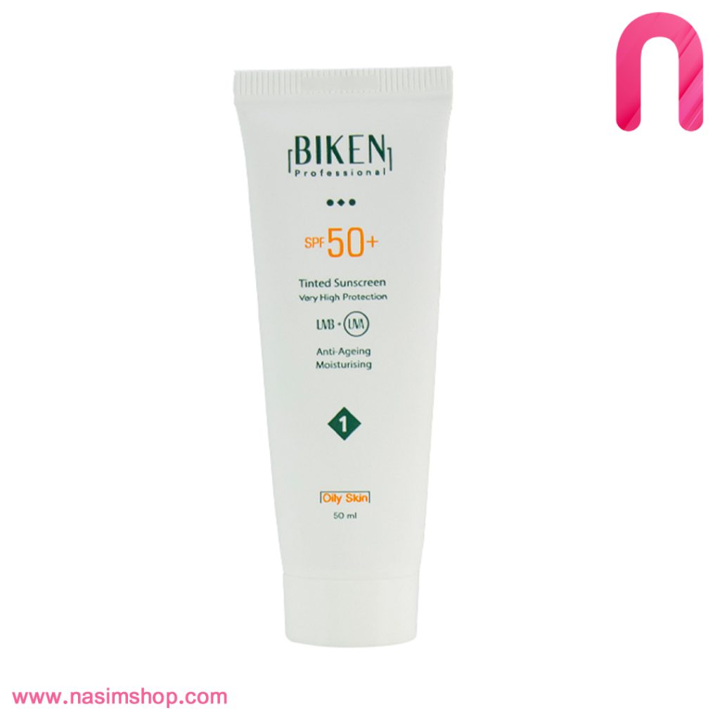 ضدآفتاب رنگی بیکن SPF50 مناسب پوست چرب 1-2
