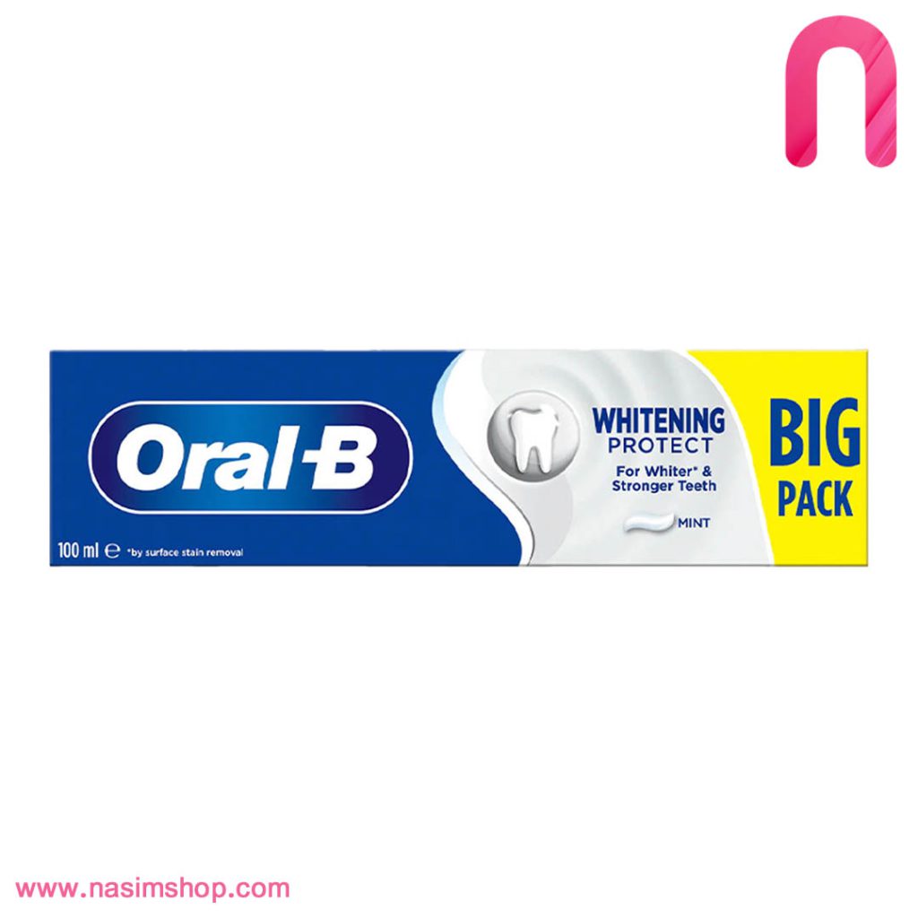 خمیردندان اورال بی BIG PACK مدل Whitening Protect