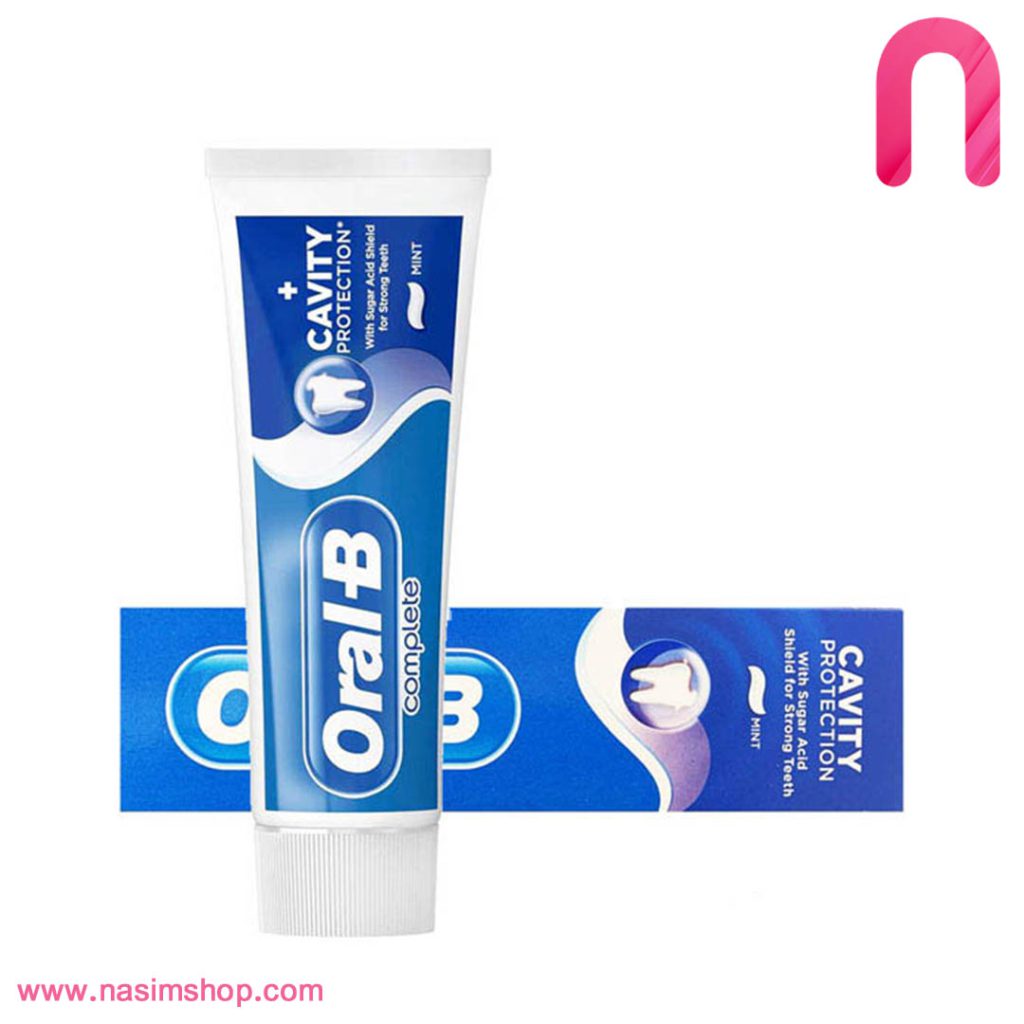 خمیر دندان اورال بی کویتی پروتکشن Oral-b Cavity Protection