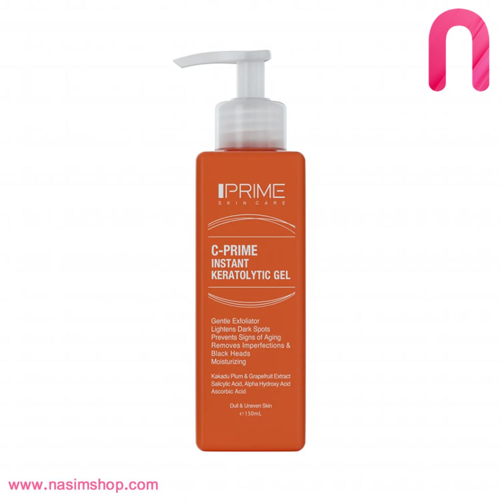ژل لایه بردار فوری و روشن کننده ویتامین C پریم