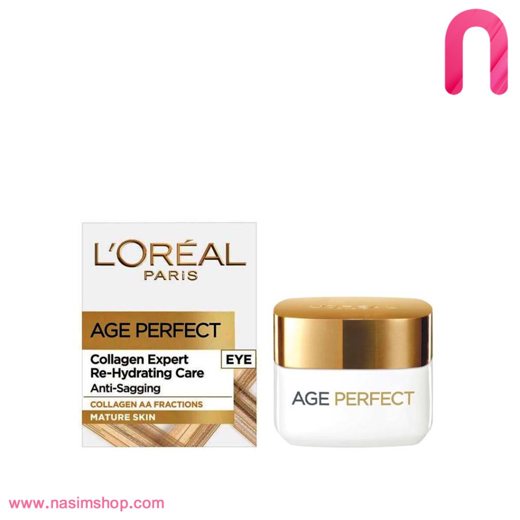 کرم دور چشم ضد چروک 50+ AGE PERFECT لورآل LOREAL