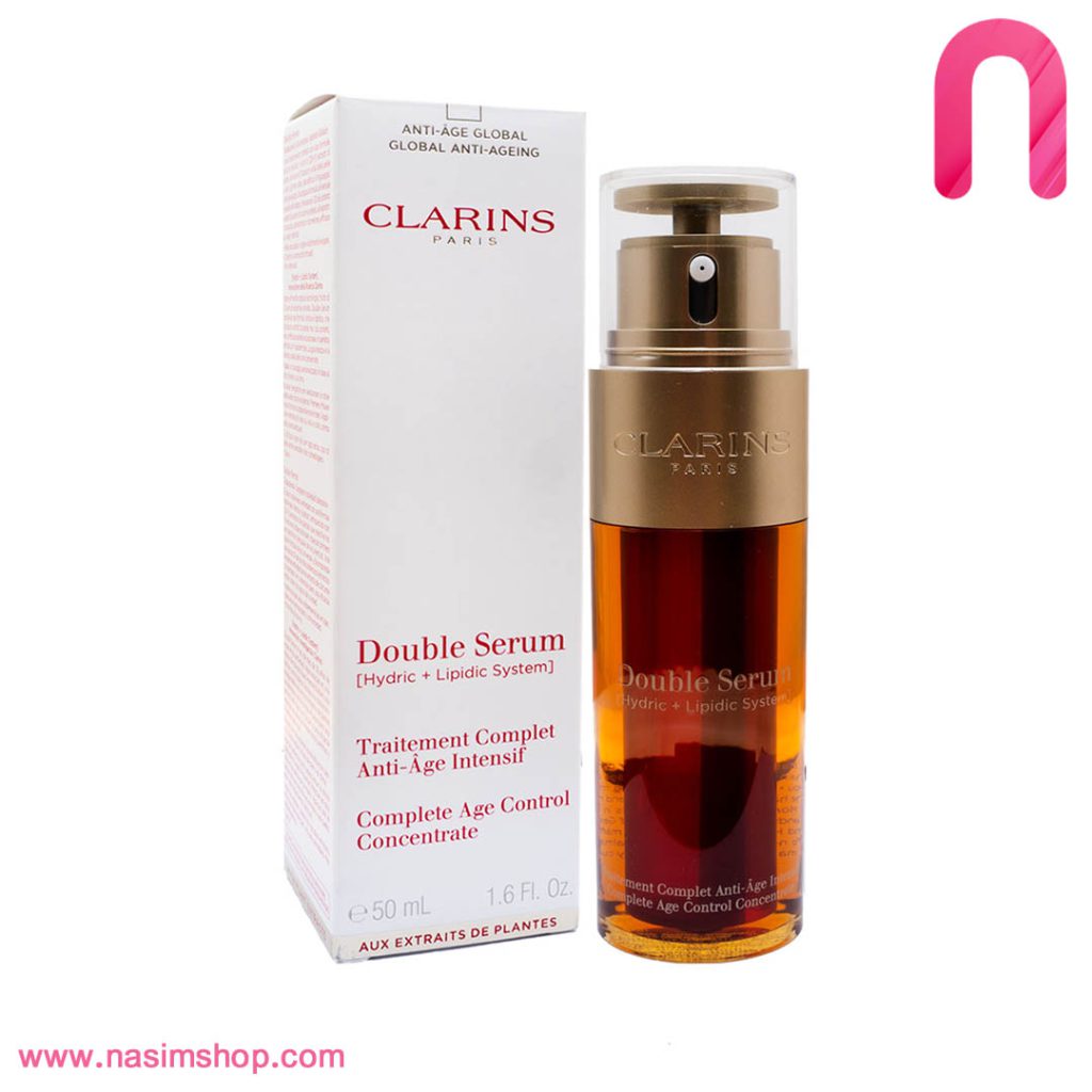 دابل سرم ضد چروک Double Serum کلارنس 50 میل