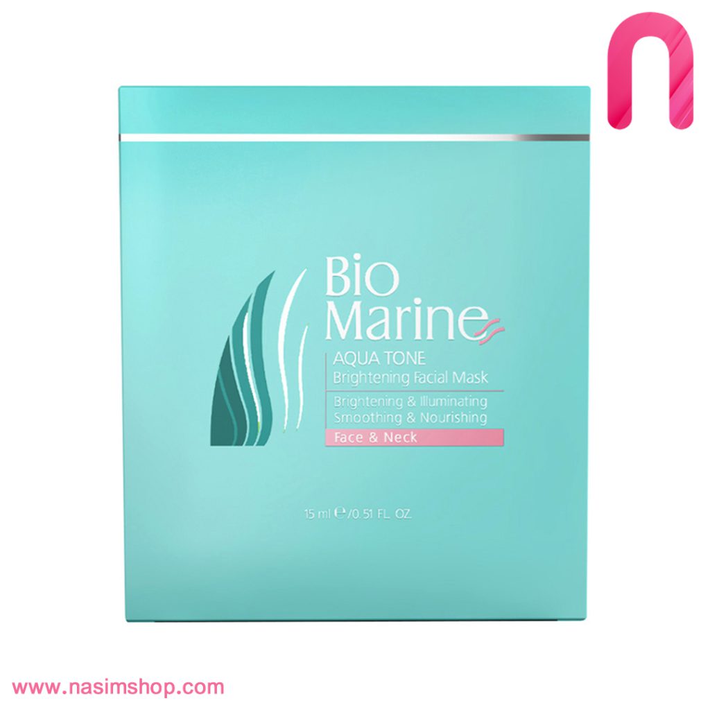 ماسک ساشه ای روشن کننده Aqua Tone بایومارین 3 عددی2