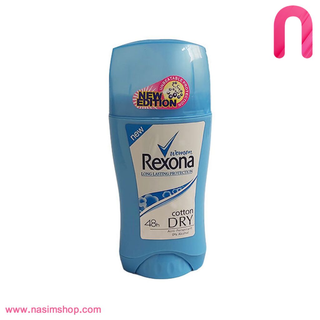 استیک ضدتعریق زنانه ۷۰ گرمی رکسونا (Rexona Cotton Dry)