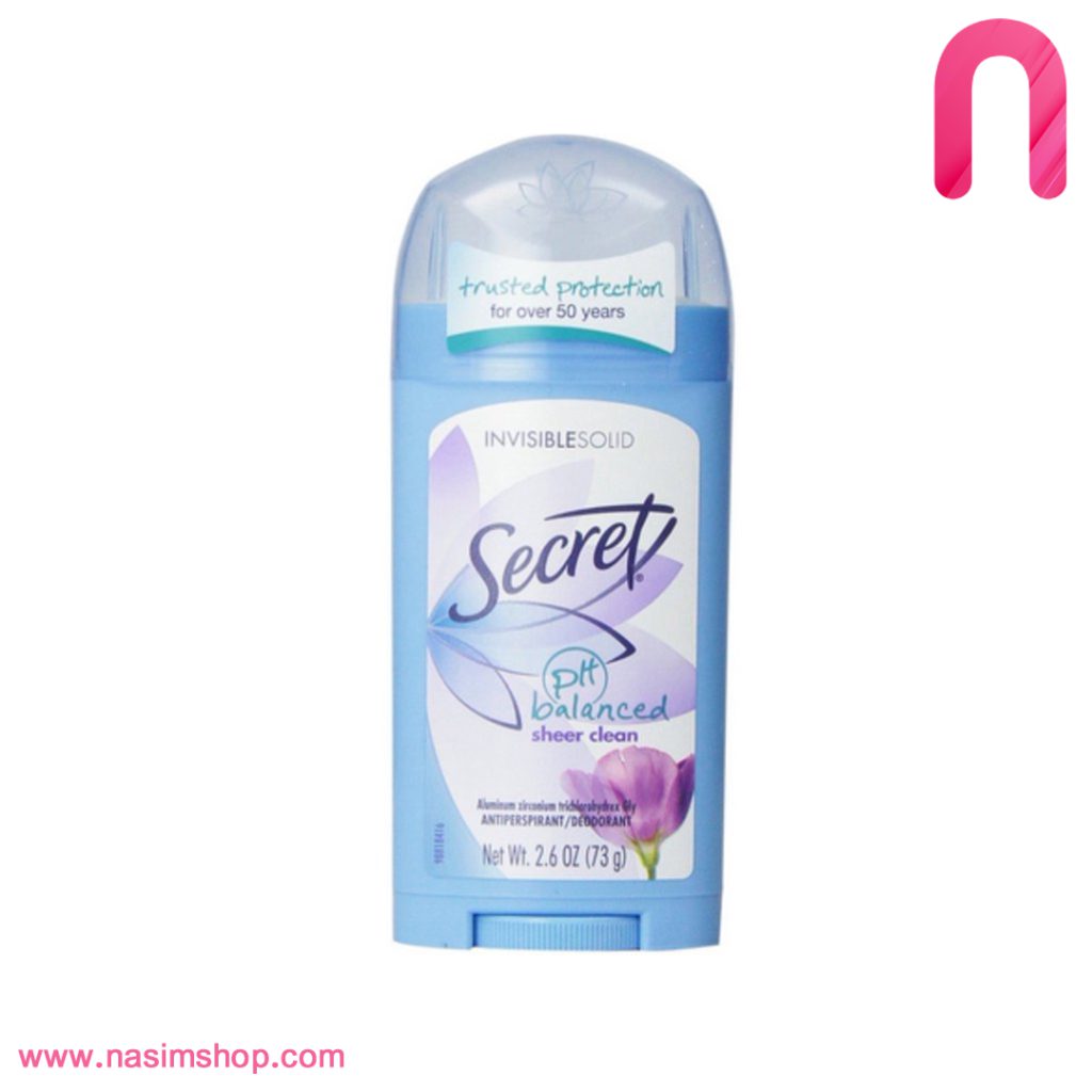 مام استیک صابونی سکرت Secret Deodorant sheer clean
