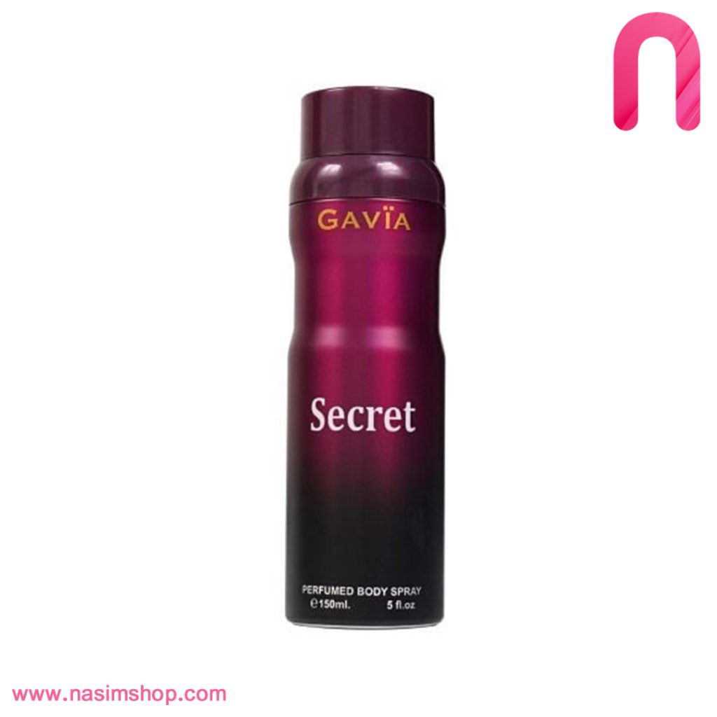 اسپری بدن Gavïa مدل secret