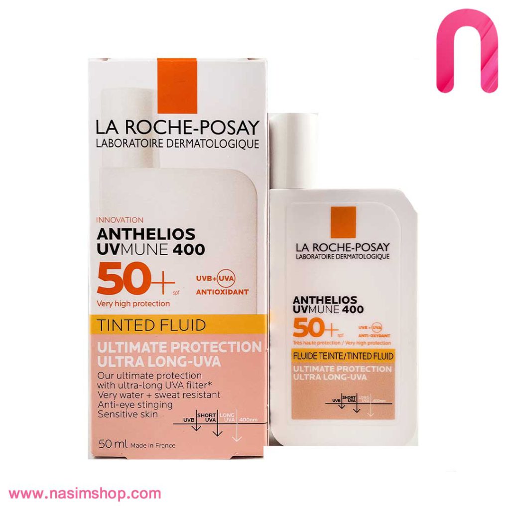 فلوئید ضد آفتاب رنگی لاروش پوزای SPF50