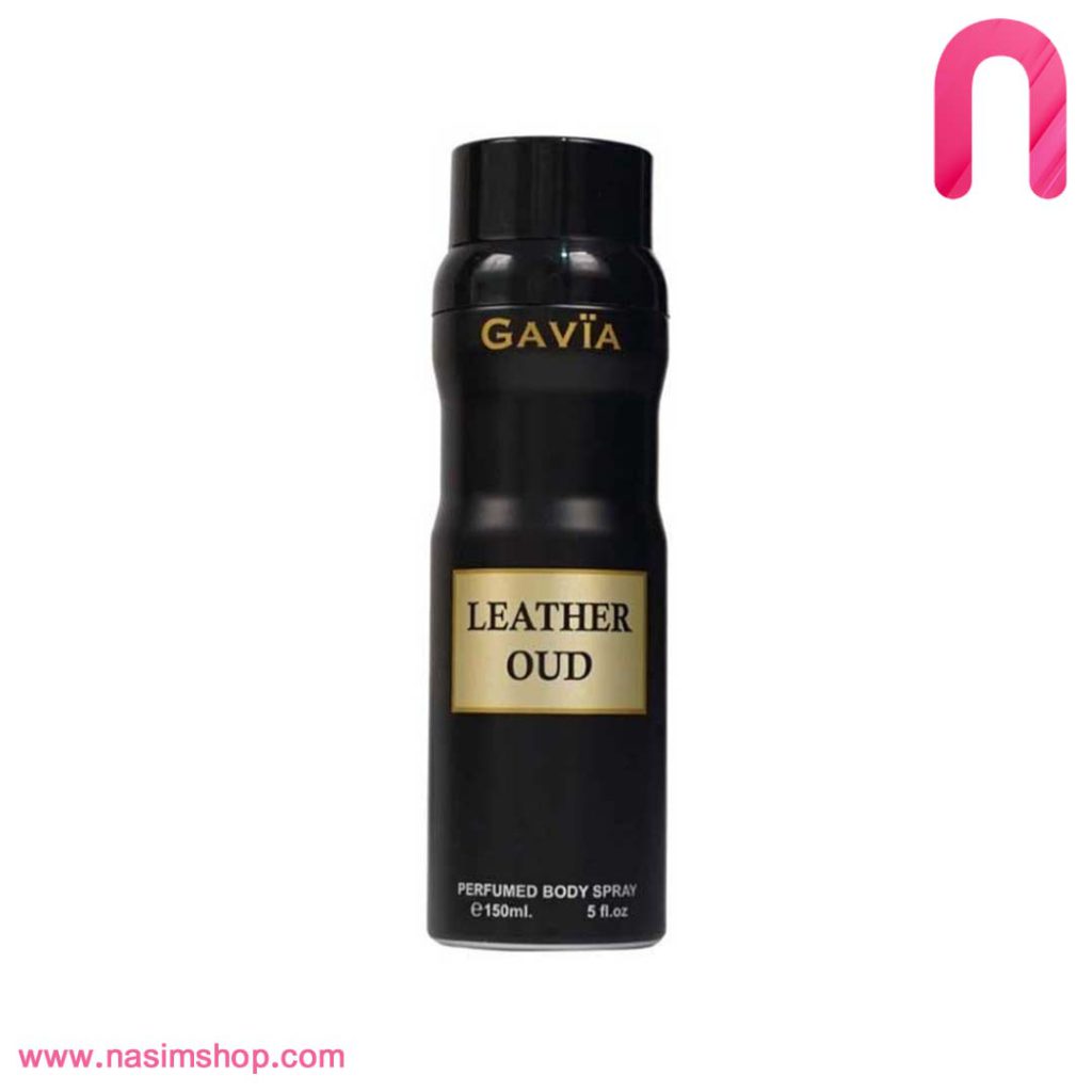 اسپری بدن Gavïa مدل Leather oud
