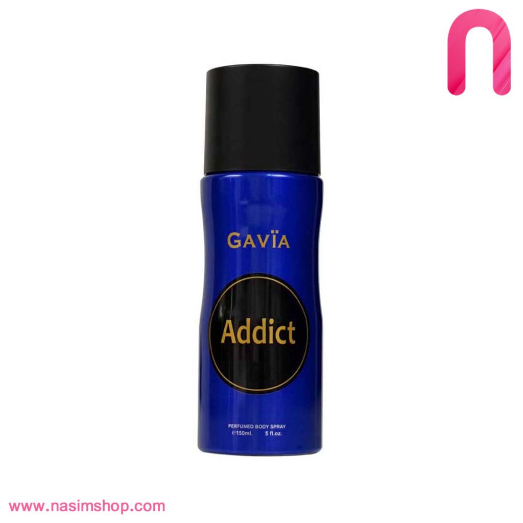 اسپری بدن مردانه Gavïa مدل Addict