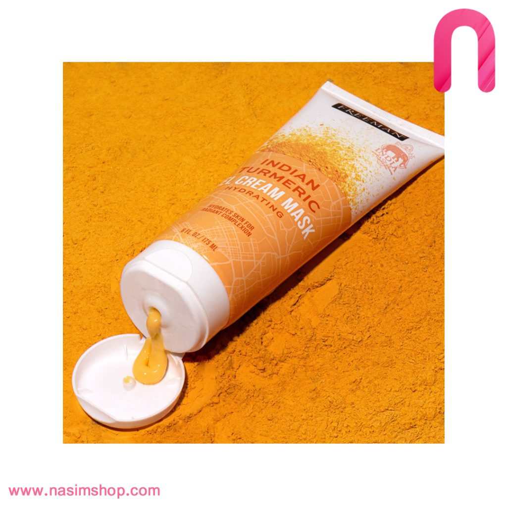 ماسک آبرسان صورت زردچوبه هندی فریمن Freeman Indian Turmeric2