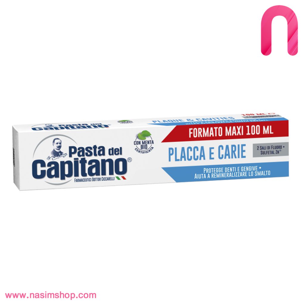 خمیر دندان پاستا دل کاپیتانو مدل Placca e carie