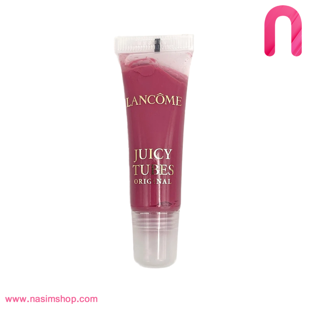 لیپ گلاس لانکوم مدل Juicy Tubes رنگ Tickled pink