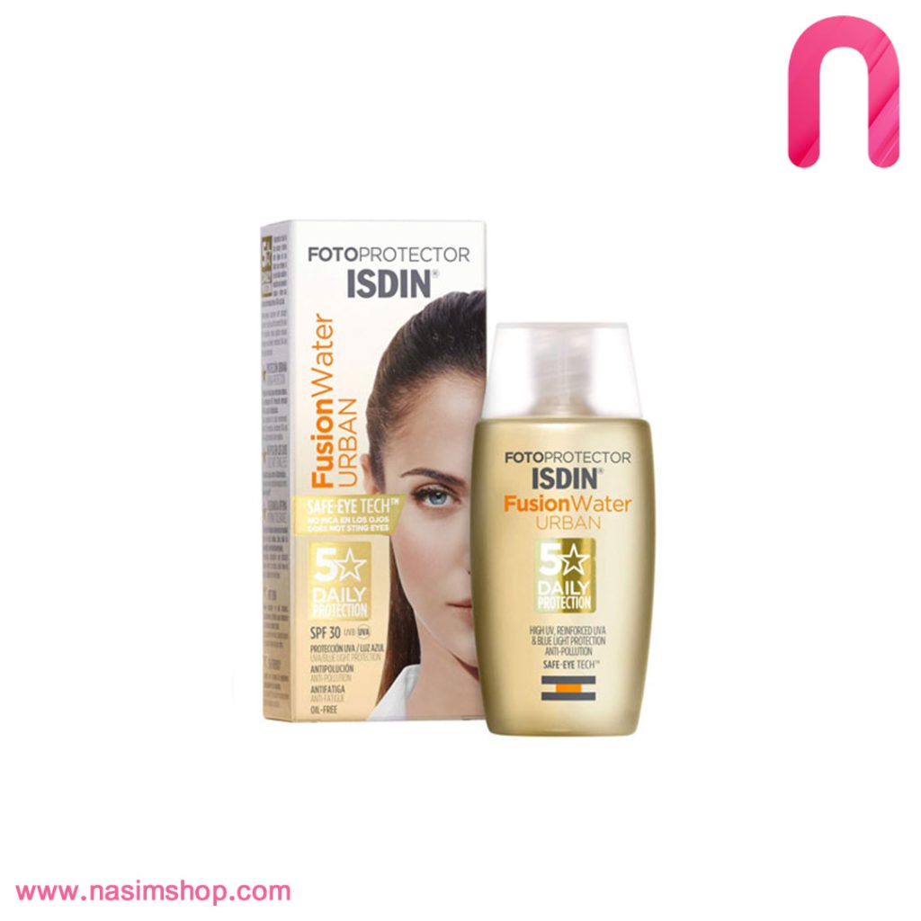 کرم ضد آفتاب ایزدین اوربان فیوژن واتر Isdin Fusion Water Urban SPF 30