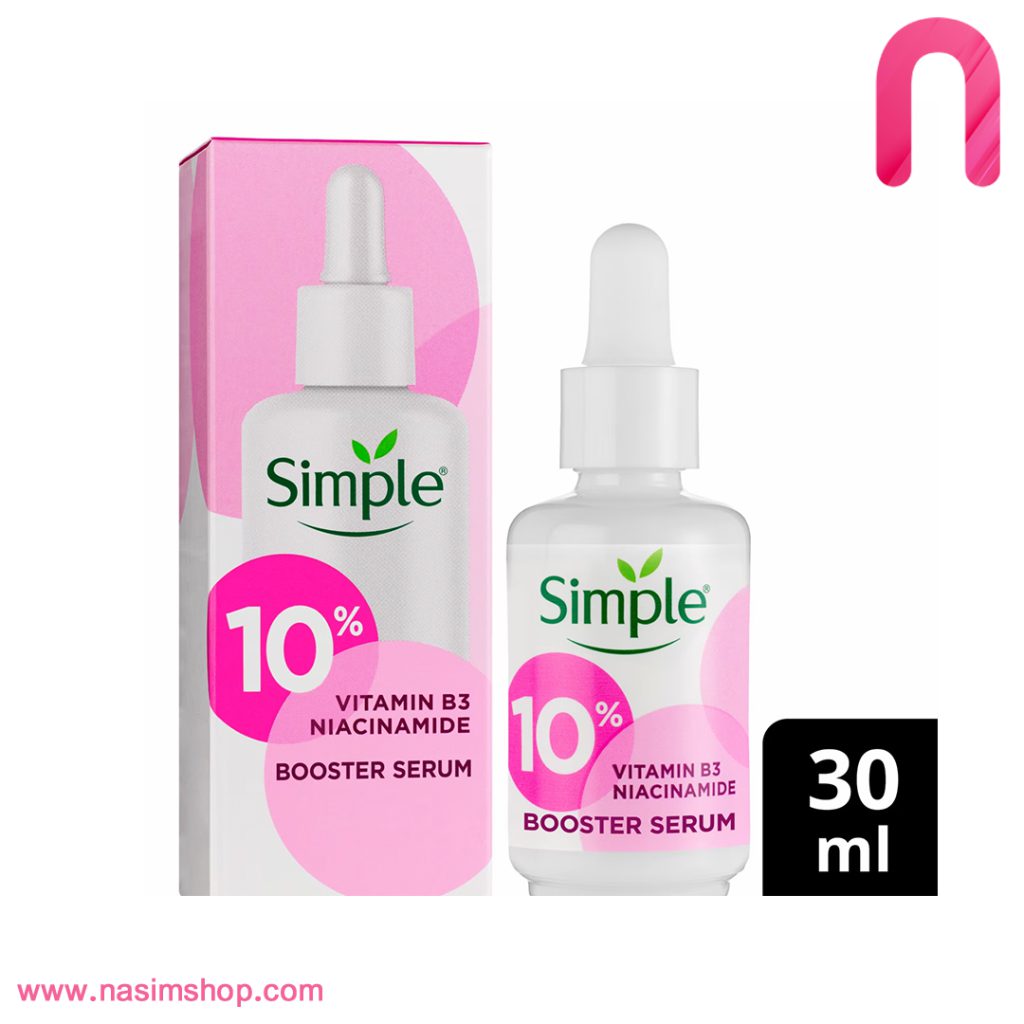 سرم نیساسینامید 10 درصد سیمپل مدل BOOSTER SERUM