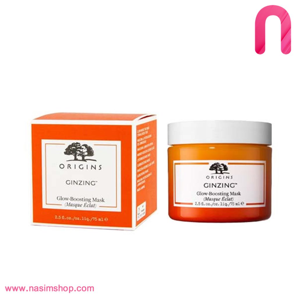 ماسک صورت اوریجینز مدل Glow Boosting حجم 75 میلی لیتر