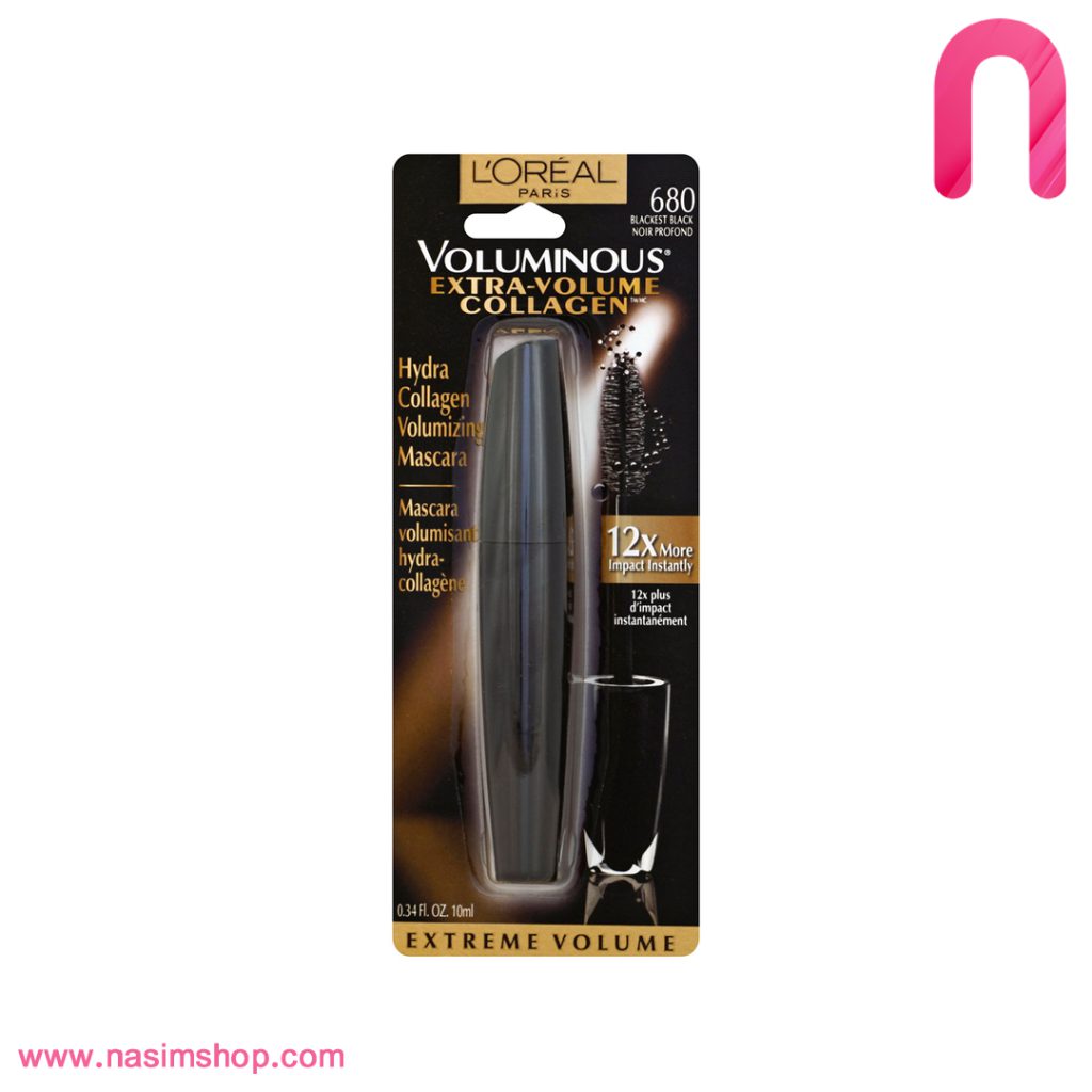 ریمل لورال مدل voluminous 12xmore ompact instantly