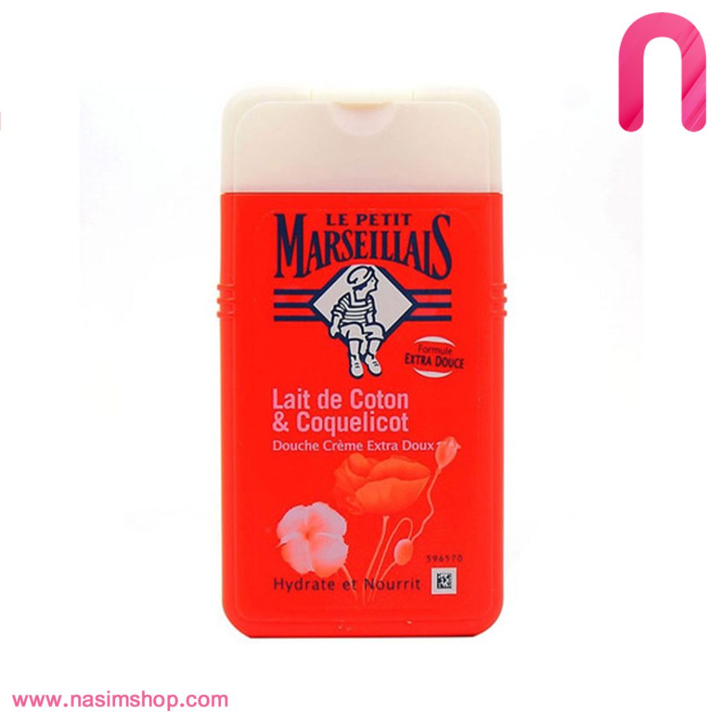 شامپو بدن ال پی ام مدل Lait de Coton and Coquelicot