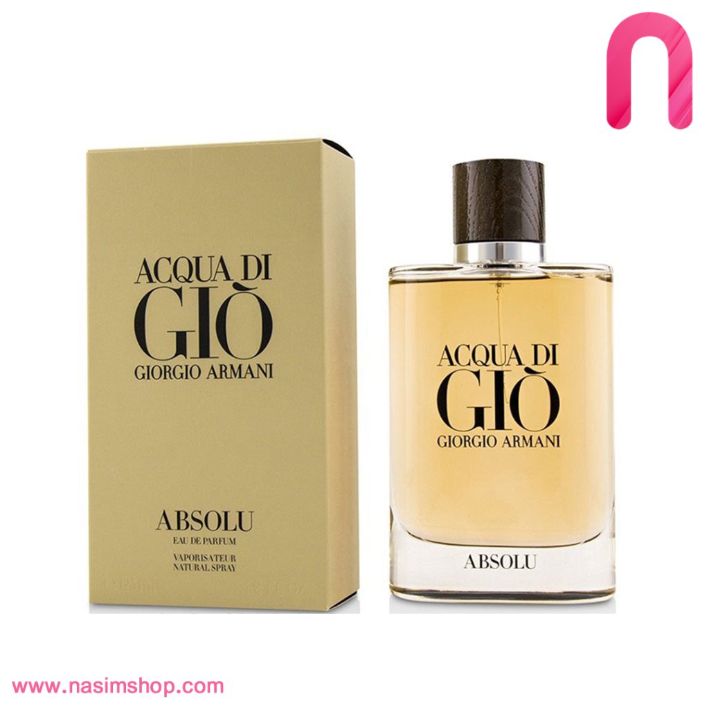 عطر جورجیو آرمانی آکوا دی جیو ابسولو Giorgio Armani Acqua Di Gio Absolu(اورجینال)
