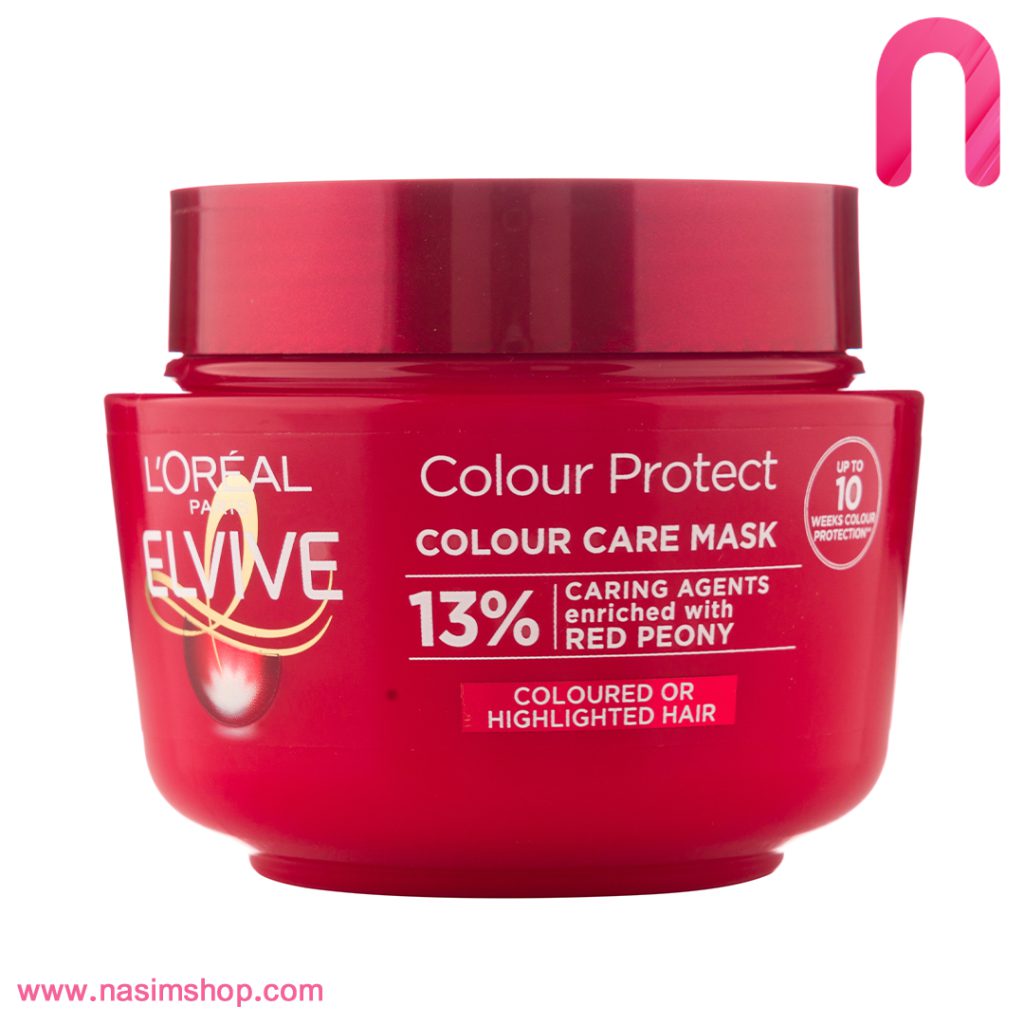 ماسك مو لورال 300 میل (محافظ موهاي رنگ شده) colour protect 300 ml