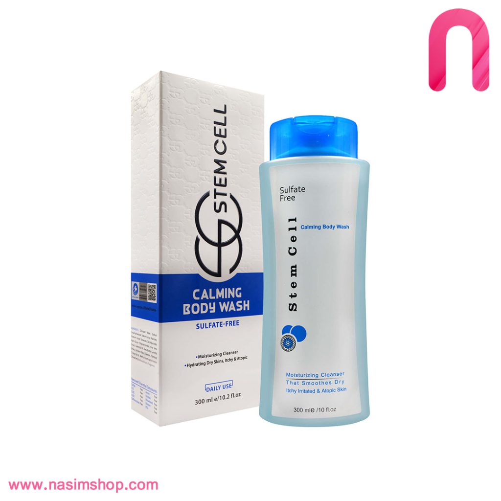 شامپو بدن پوست خشک و اگزمایی استم سل 300 میلی لیتر