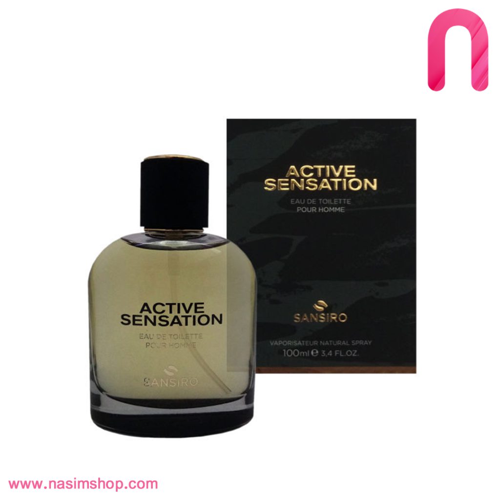 ادو تویلت مردانه سنسیرو مدل Active sensation