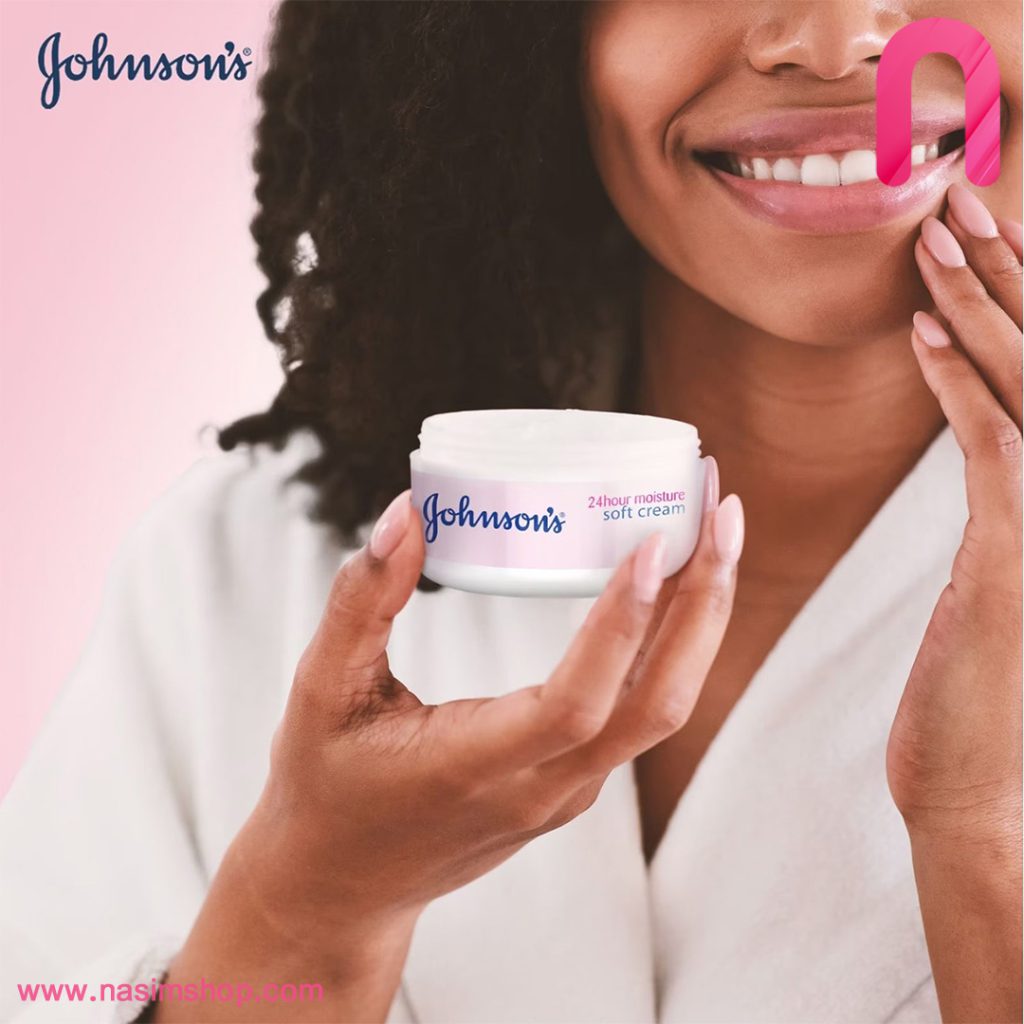 کرم مرطوب کننده دست و صورت جانسون مدل Johnson Moisture