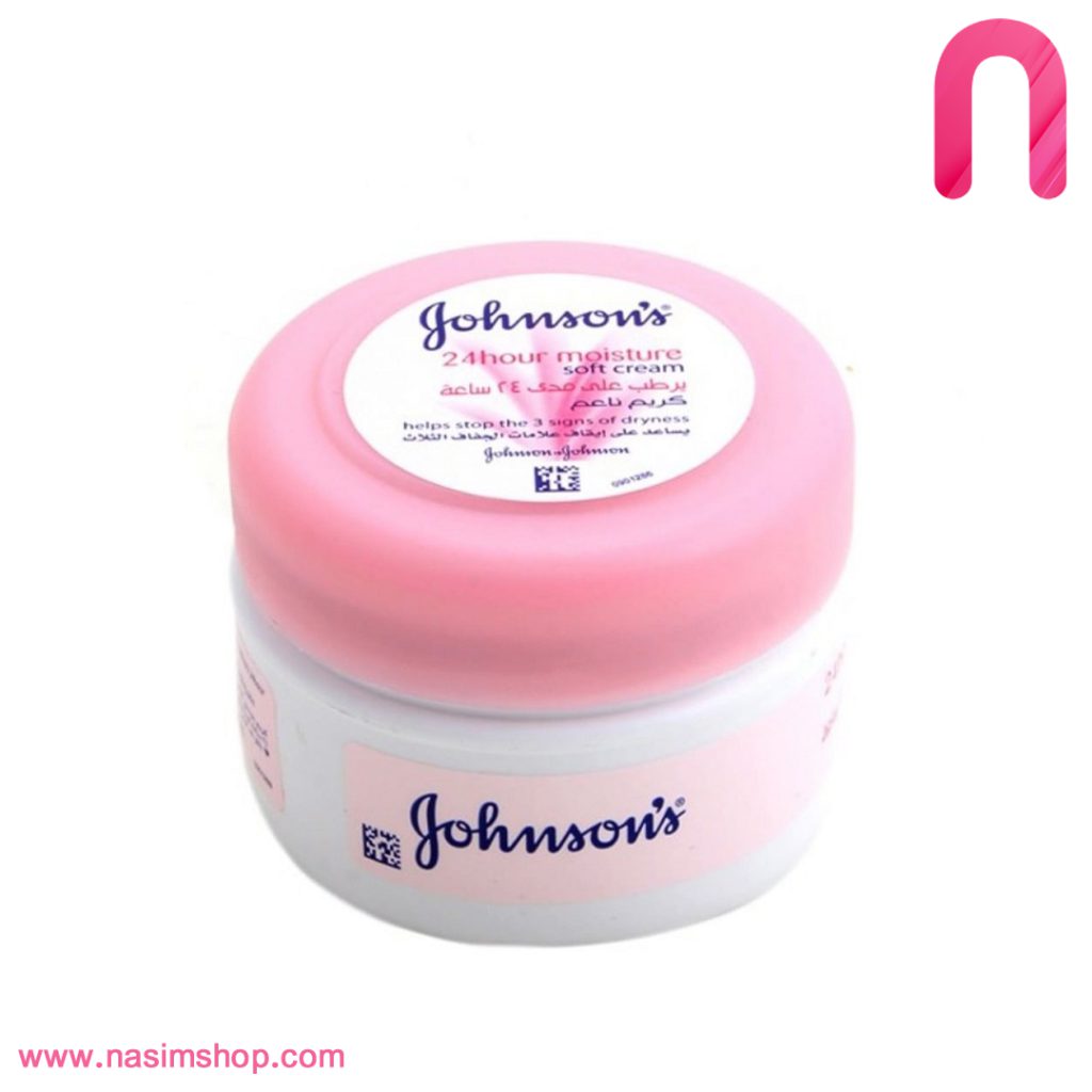 کرم مرطوب کننده دست و صورت جانسون مدل Johnson Moisture