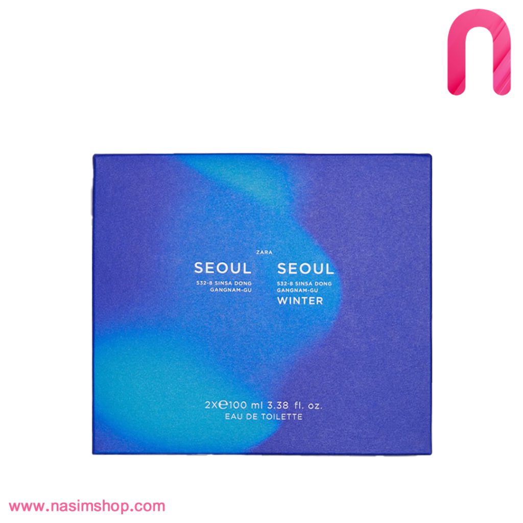 ست ادکلن مردانه SEOUL WINTER + SEOUL زارا
