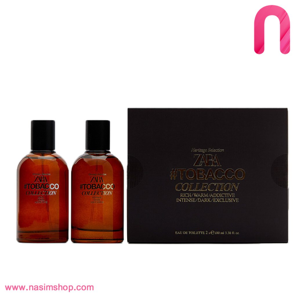 پک ادو تویلت مردانه ZARA TOBACCO INTENSE DARK حجم ۱۰۰ میلی لیتر