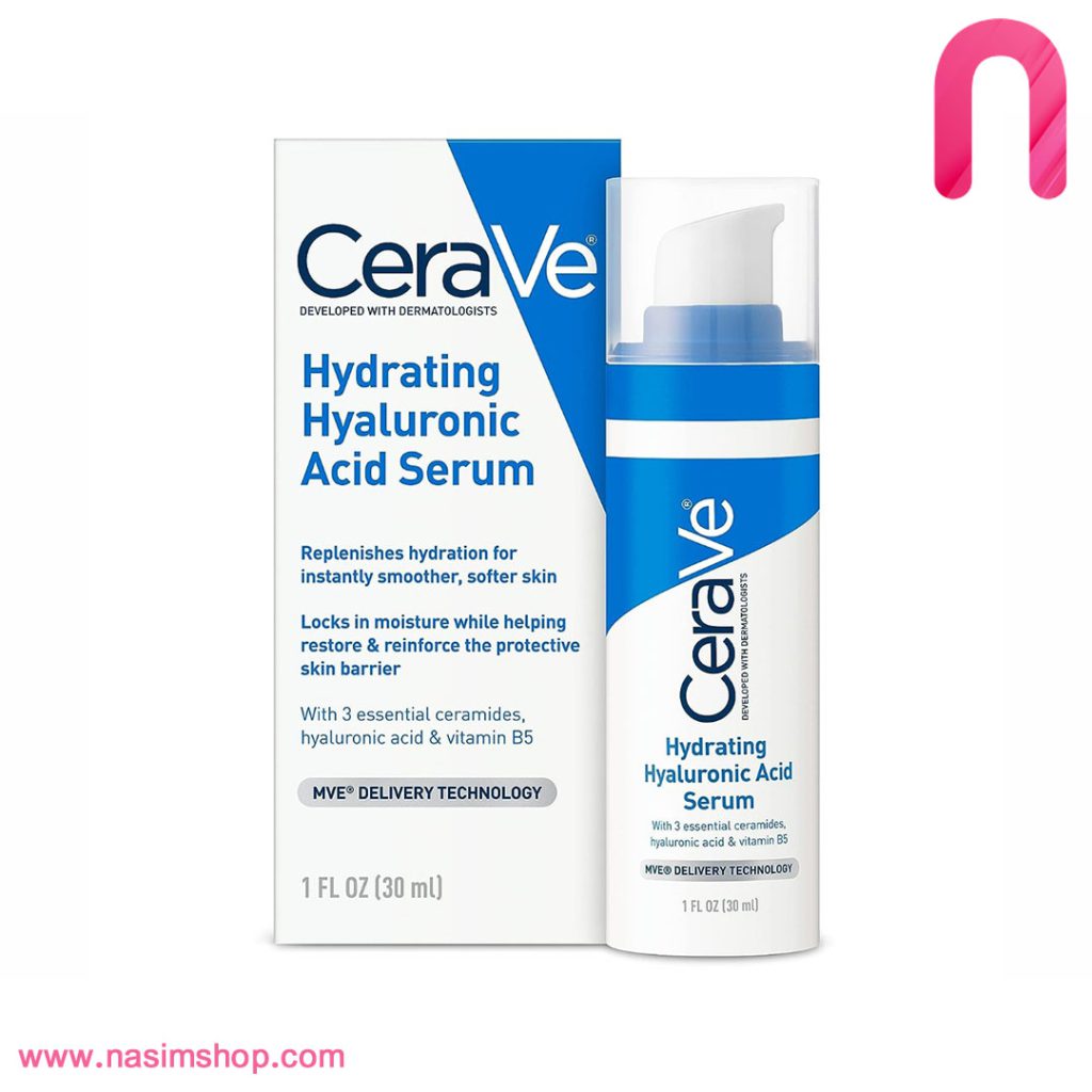 سرم آبرسان هیالورونیک اسید سراوی CeraVe حجم 30 میل