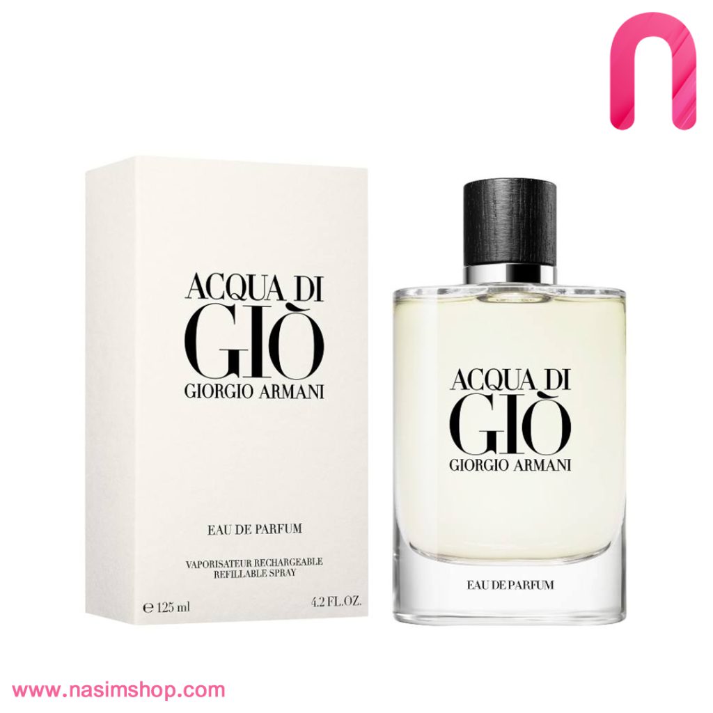 ادکلن جورجیو آرمانی آکوا دی جیو مردانه-جیو سفید | Giorgio Armani Acqua di Gio 125 ml