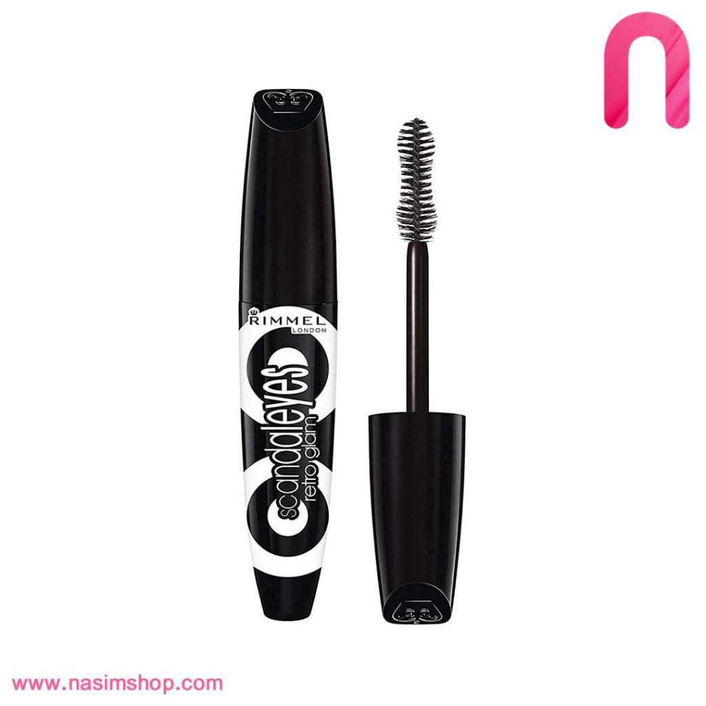 ریمل اسکاندل آیز رترو گلام ریمل rimmel scandaleyes mascara retro glam