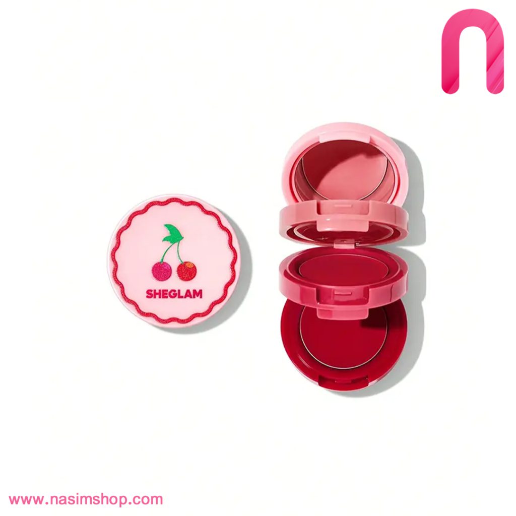  رژ لب و رژگونه کرمی سه طبقه شیگلم مدل VERY CHERRY CHEEK & LIP CREAM STACK