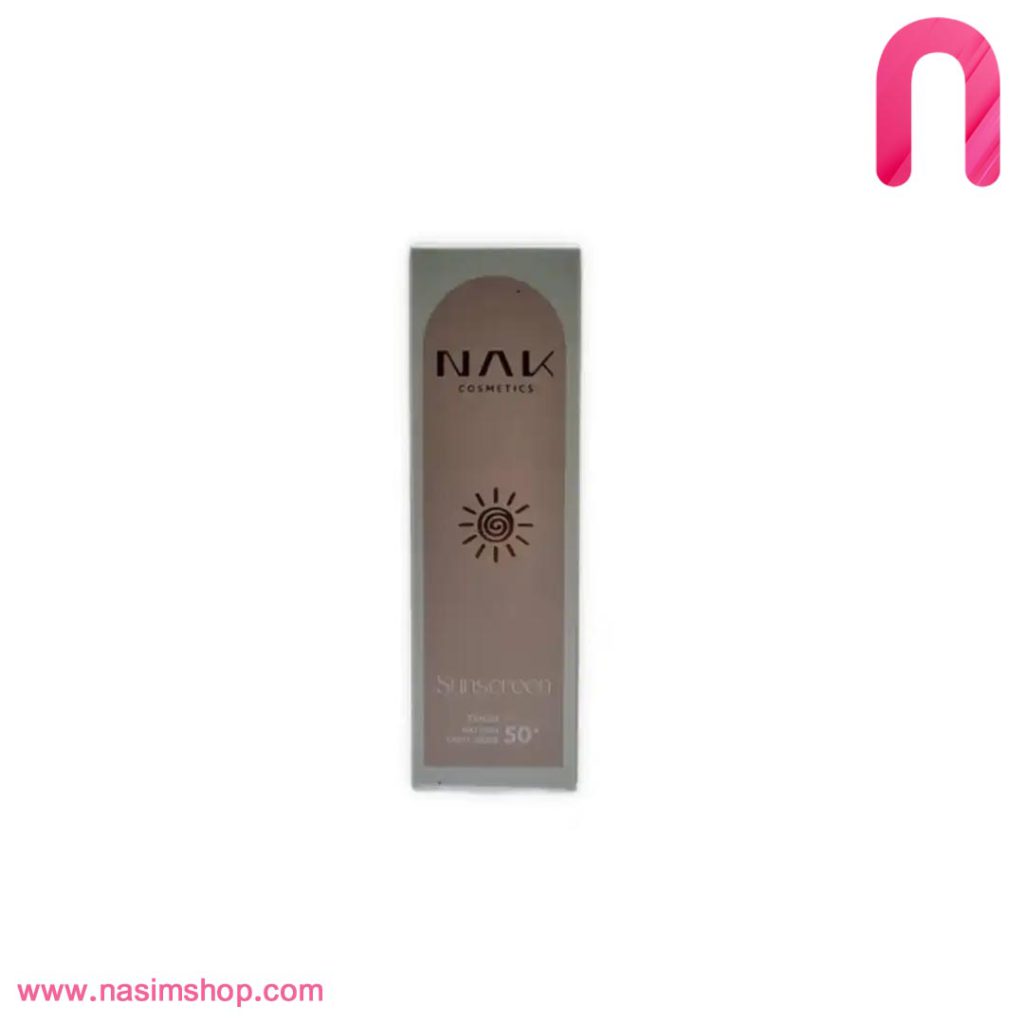 ضد آفتاب رنگی SPF50 بژ طبیعی روشن ناک