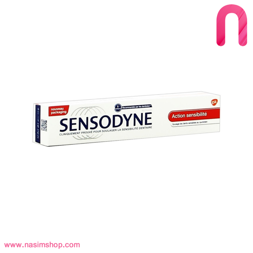 خمیر دندان سنسوداین مدل Action Sensibilite حجم 75 میل