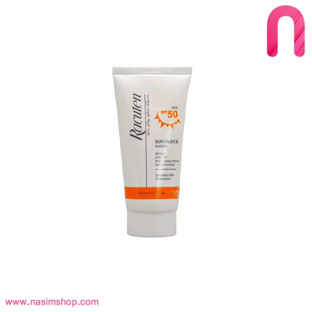 کرم ضد آفتاب پوست چرب و مختلط راکوتن (SPF 50)