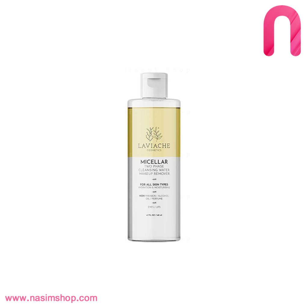 میسلار واتر دو فاز چشم و لب لاویاچه 140 ml