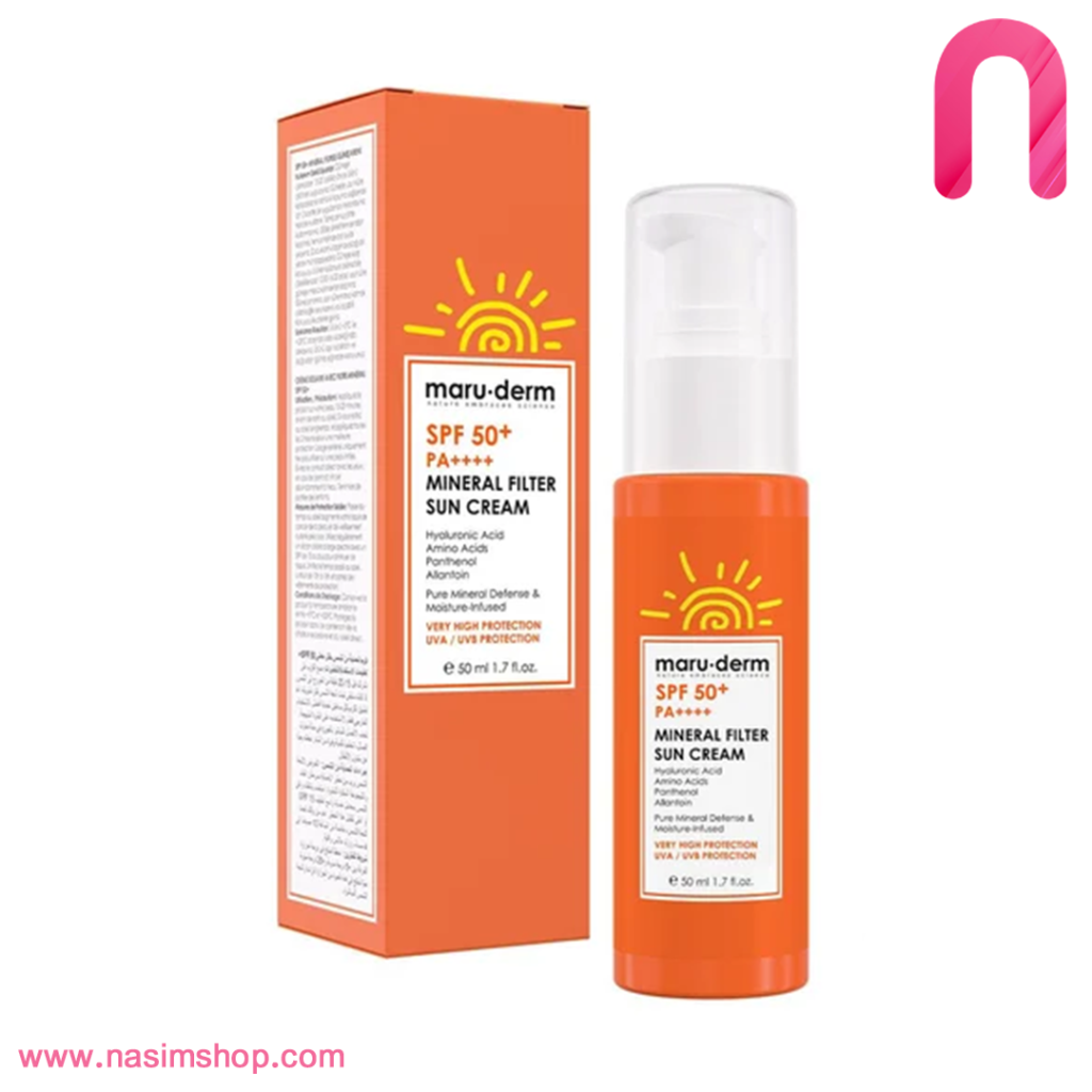 کرم ضدآفتاب SPF50 مینرال مارودرم
