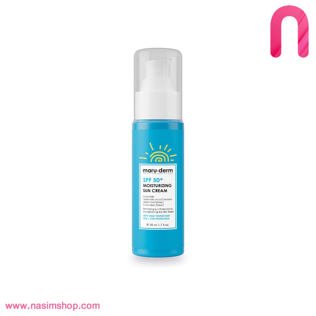 کرم ضد افتاب SPF 50+ و مرطوب کننده مارودرم