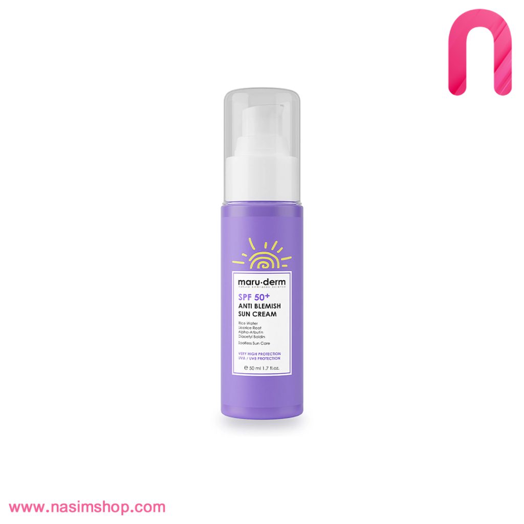 کرم ضد افتاب SPF 50+ و ضد لک مارودرم