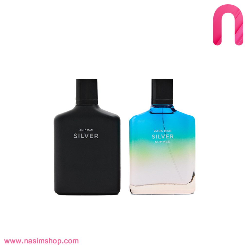 پک دوتایی ادکلن زارا مدل silver & silver summer
